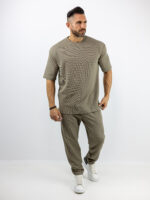 T-Shirt Oversized Μονόχρωμο Fanco