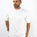T-Shirt Regular Fit Modal Off White