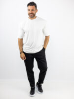 T-Shirt Regular Fit Modal Off White