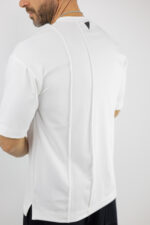 T-Shirt Oversized Μονόχρωμο Λευκό