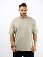 T-Shirt Oversized Μπέζ