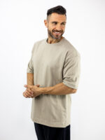 T-Shirt Oversized Μπέζ
