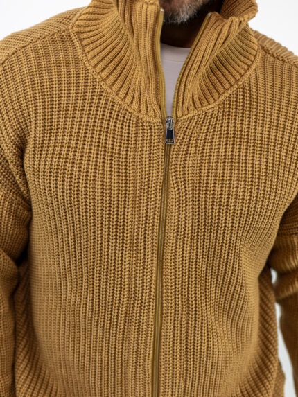 Ζακέτα Πλεκτή Oversized Ταμπά