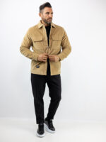 Ζακέτα Κοτλέ Regular Fit Ταμπά