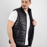 Μπουφάν Αμάνικο Basic Μαύρο