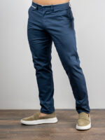 Παντελόνι Chinos Δίχρωμο Μπλέ
