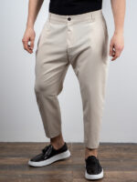 Παντελόνι Jogger Loose Fit Μπέζ