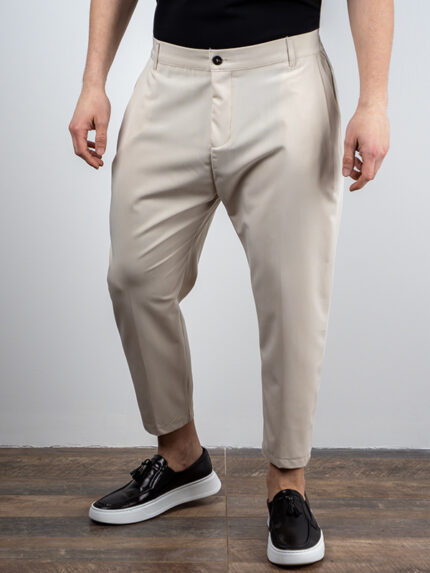 Παντελόνι Jogger Loose Fit Μπέζ