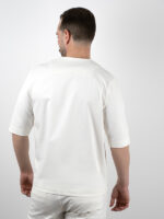 Παντελόνι Jogger Loose Fit & Κιμονό 3/4 Μανίκι Λευκό