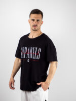 T-Shirt Regular Fit Apparels Μαύρο