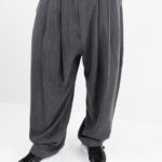 Παντελόνι Baggy & Λάστιχο Κάτω Γκρί
