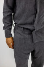 Παντελόνι Jean Jogger Loose Fit Γκρί