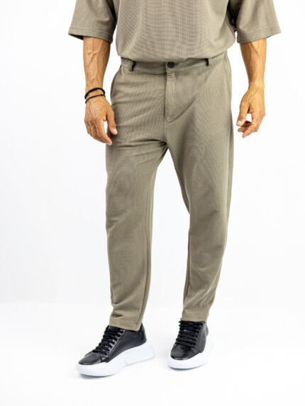 Παντελόνι Jogger Loose Fit Μπέζ