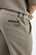 Παντελόνι Jogger Loose Fit Μπέζ