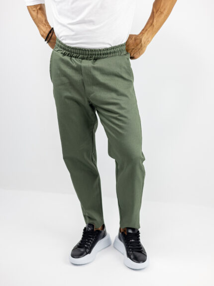 Παντελόνι Jogger Loose Fit Λαδί