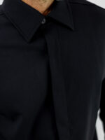 Πουκάμισο Regular Fit Μαύρο