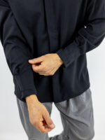 Πουκάμισο Regular Fit Μαύρο