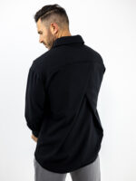 Πουκάμισο Regular Fit Μαύρο