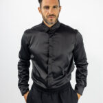Πουκάμισο Slim Fit Μαύρο