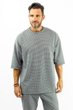 T-Shirt Oversized & 3/4 Μανίκι