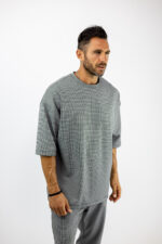 T-Shirt Oversized & 3/4 Μανίκι