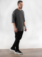 T-Shirt Oversized Λαδί