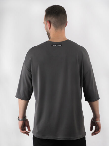 T-Shirt Oversized Λαδί