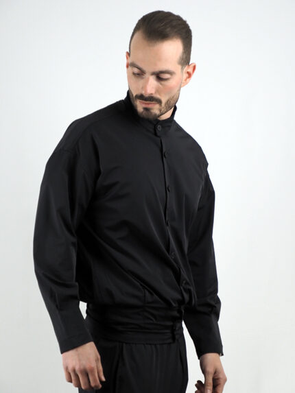 Πουκάμισο Regular Fit & Mαο Γιακά