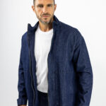 Jean Ζακέτα Oversized Μπλέ