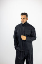 Ζακέτα Oversized Μονόχρωμη Μαύρη