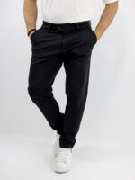 Παντελόνι Chinos Punto Roma Slim Fit Μαύρο