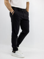 Παντελόνι Chinos Punto Roma Slim Fit Μαύρο