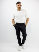 Παντελόνι Chinos Punto Roma Slim Fit Μαύρο