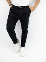 Παντελόνι Jean Regular Fit Μαύρο
