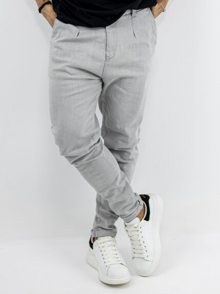 Παντελόνι Jean Regular Fit Γκρί