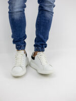 Jean Slim Fit & Λάστιχο Κάτω Μπλέ