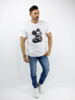 Jean Slim Fit & Λάστιχο Κάτω Μπλέ