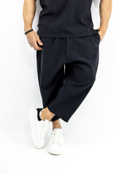 Πάντελονι Oversized Japanese Μαύρο