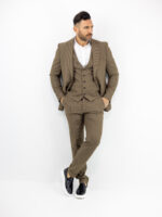 Κοστούμι Alesio Καφέ