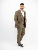 Κοστούμι Alesio Καφέ