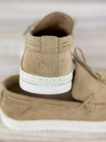 Παπούτσι Τεχνόδερμα Μοκασσίνι Κανονική Γραμμή Μπέζ