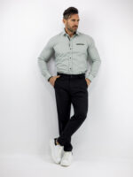 Πουκάμισο Slim Fit - Στενή Γραμμή Mέντα