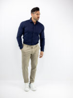 Πουκάμισο Slim Fit - Στενή Γραμμή Μπλέ