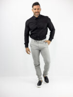 Πουκάμισο Slim Fit Μαύρο