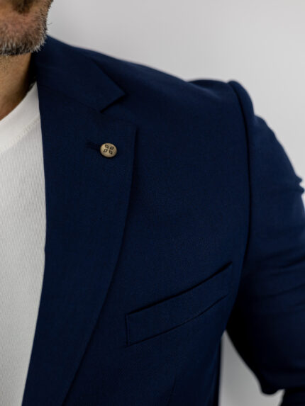 Σακάκι Slim Fit Μπλέ