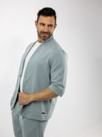 Παντελόνι Chinos Regular Fit & Overshirt Regular Fit Μέντα