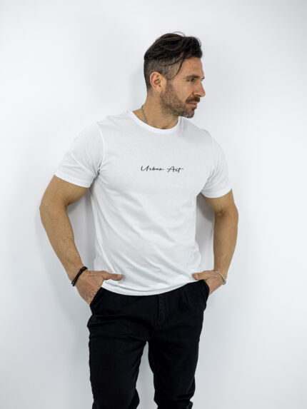 T-Shirt Regular Fit Urban Style Λευκό