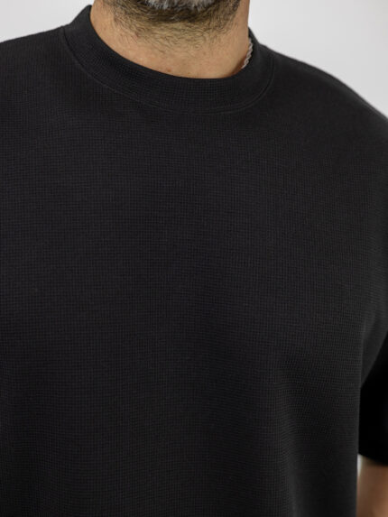T-Shirt Oversized Καλαμπόκι Μαύρο