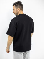 T-Shirt Regular Fit Καλαμπόκι Μαύρο