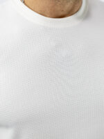 T-Shirt Regular Fit Καλαμπόκι Λευκό